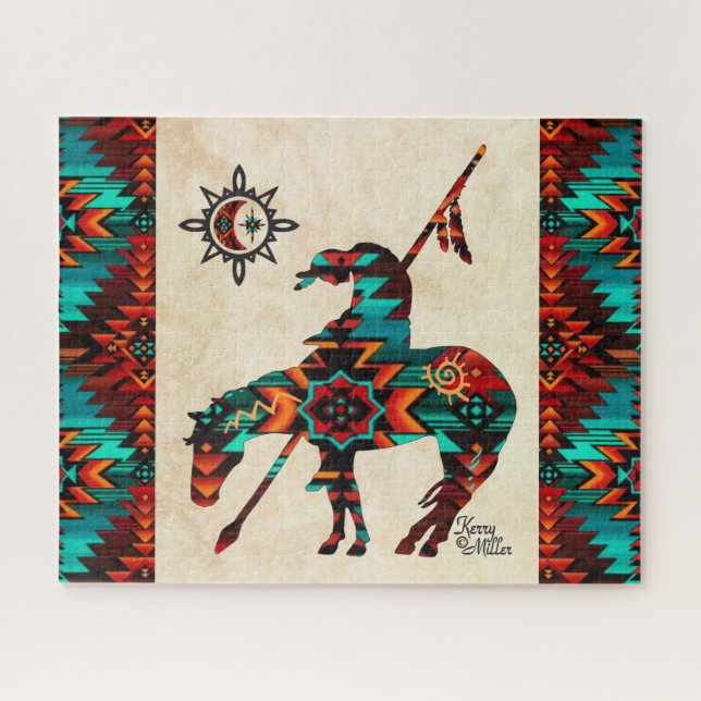 End Of The Trail Jigsaw Puzzle (Horizontal)