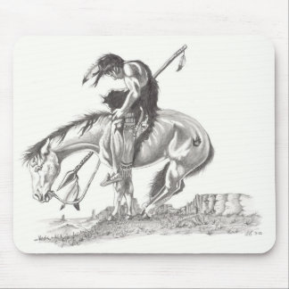 End of the Trail Mouse Mat