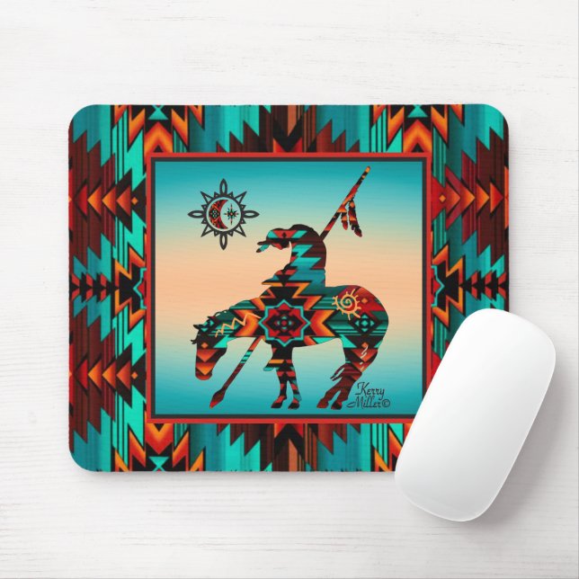 End Of The Trail Mouse Pad (With Mouse)