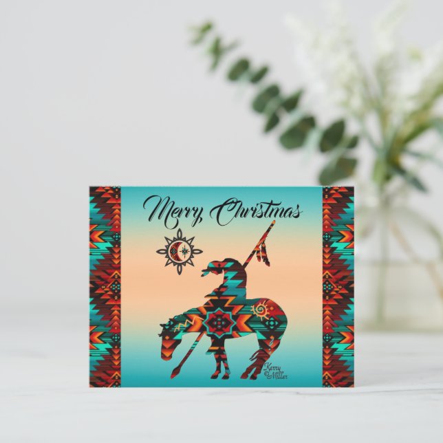 End Of The Trail Postcard (Standing Front)