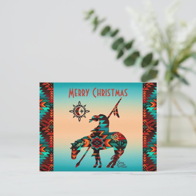 End Of The Trail Postcard (Standing Front)