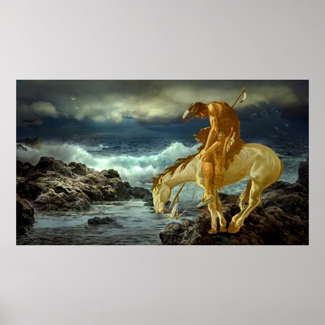 END OF THE TRAIL POSTER (Front)