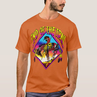 End Of The Trail Retro Native American  T-Shirt
