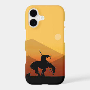 End of the Trail Silhouette IPhone Case