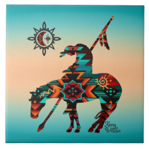 End Of The Trail  Tile