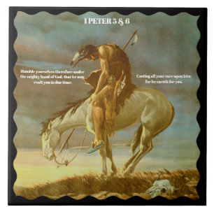 END OF THE TRAIL TILE