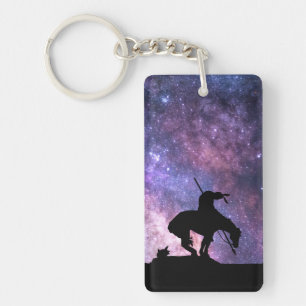 End of the Trail with Milky Way Key Ring