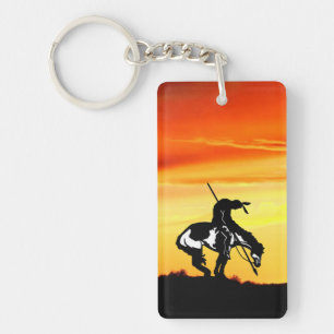 End of the Trail with Sunset Key Ring