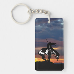 End of the Trail with Sunset Key Ring