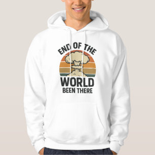 End of the World – Been There   Retro Nuclear Desi Hoodie