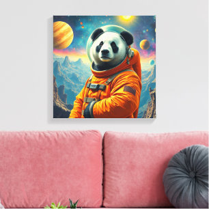 END OF THE WORLDS-GIANT PANDA 2 CANVAS PRINT