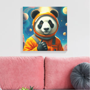 END OF THE WORLDS-GIANT PANDA 3 CANVAS PRINT