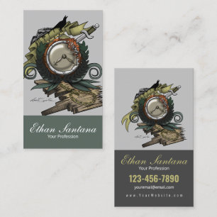 End Of Time Business Card