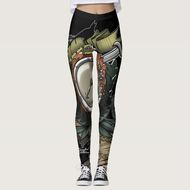 End Of Time Leggings (Front)