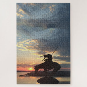 End of Trail Jigsaw Puzzle