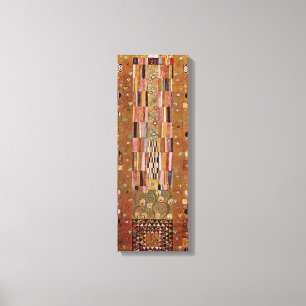 End of Wall, Stoclet Frieze by Gustav Klimt Canvas Print