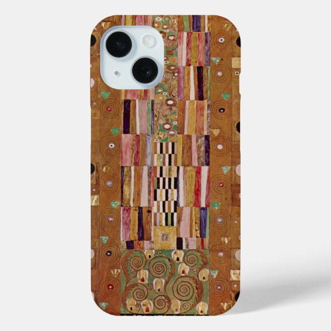 End of Wall, Stoclet Frieze by Gustav Klimt Case-Mate iPhone Case (Back)