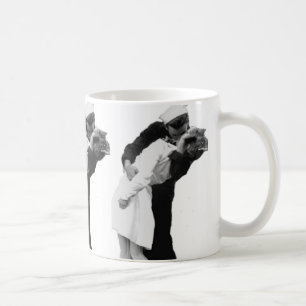 End of War Kiss Coffee Mug