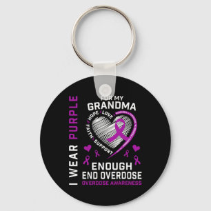 End Overdose Awareness Shirt Enough Purple For My Key Ring