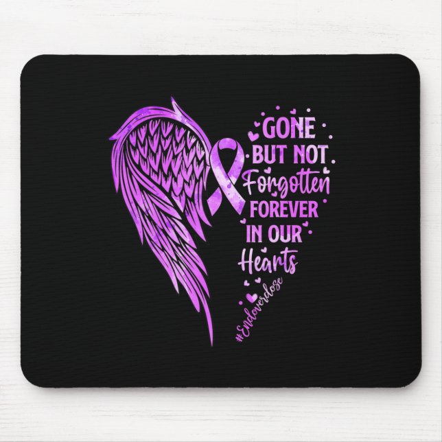 End Overdose  Loved One Memorial Overdose Awarenes Mouse Mat (Front)