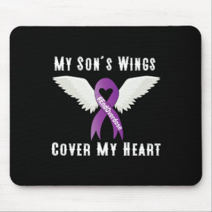 End Overdose My Son's Wings Cover My Heart 1 Mouse Mat