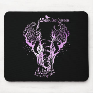 End Overdose Never Forget Line Art Sketch Ornate E Mouse Mat