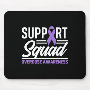 End Overdose Support Squad Overdose Awareness 1 Mouse Mat