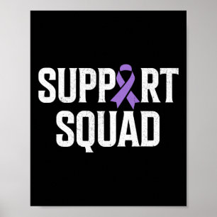 End Overdose Support Squad Overdose Awareness Poster