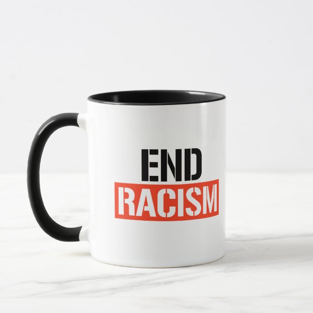 End Racism Mug (Left)