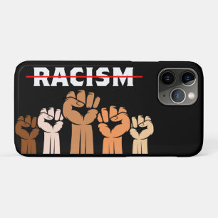 End Racism Multi Shade Fists iPhone / iPad case
