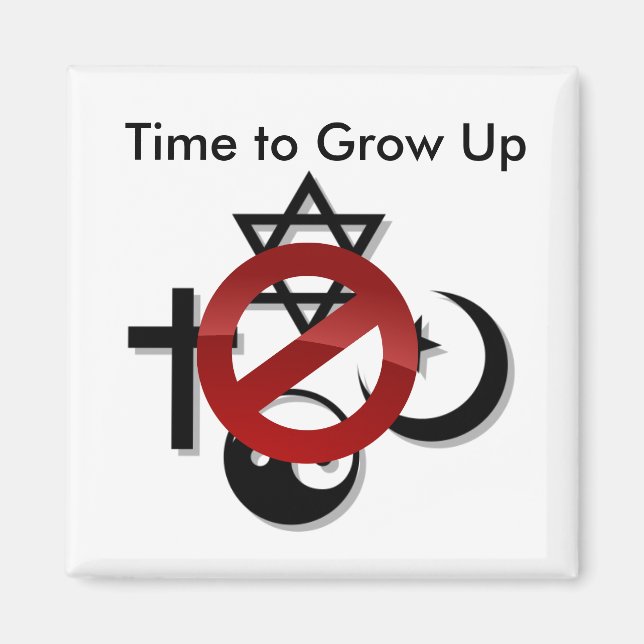 End Religion Magnet (Front)