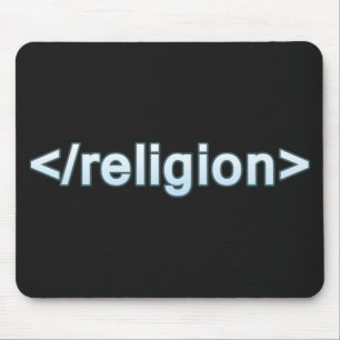 End Religion Mouse Mat
