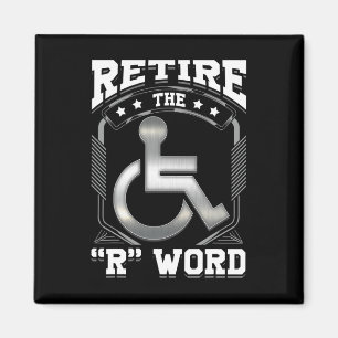 End the R Word Wheelchair Disabled Disability Awar Magnet