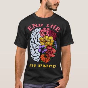End The Silence For Mental Health Awareness 2023 T-Shirt
