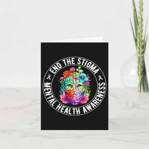 End The Stigma Mental Health Awareness Card