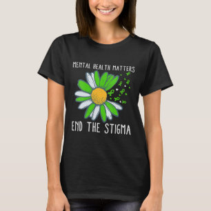 End The Stigma Mental Health Awareness T-Shirt
