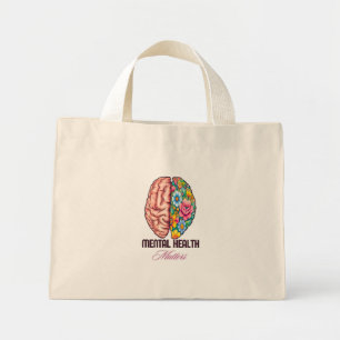 End the Stigma Mental Health Awareness Tote Bag