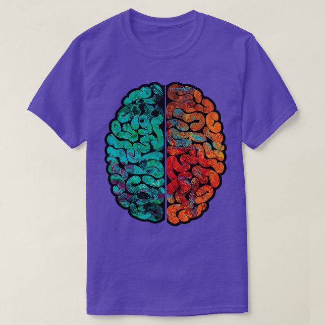 End The Stigma Mental Health Matters Mental Awaren T-Shirt (Design Front)