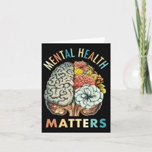 End The Stigma Mental Health Problems Mental Aware Card