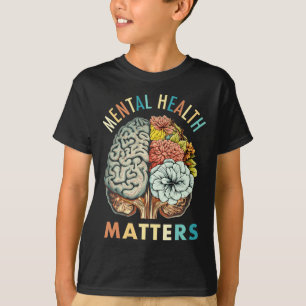 End The Stigma Mental Health Problems Mental Aware T-Shirt