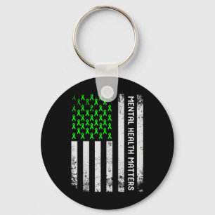 End The Stigma Mental Health S Mental Awareness Gi Key Ring