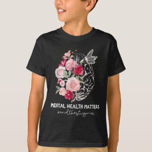 End The Stigma Mental Health S Mental Awareness Gi T-Shirt