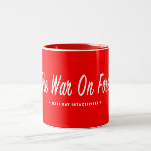 End The War On Foreskin Red Mug