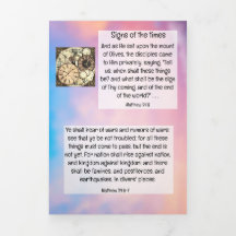 End Time Gospel Tract 