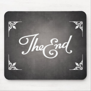 End Title Card mousepad