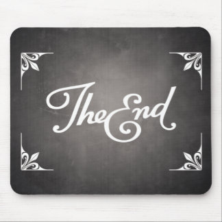 End Title Card mousepad