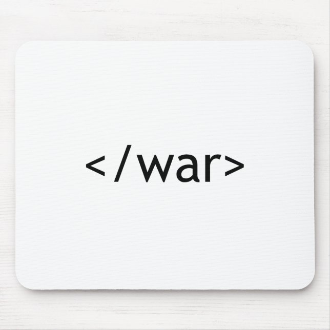 end war mouse mat (Front)