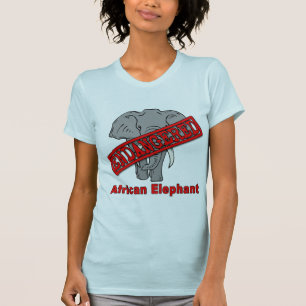 Endangered Animal African Elephant T-Shirt