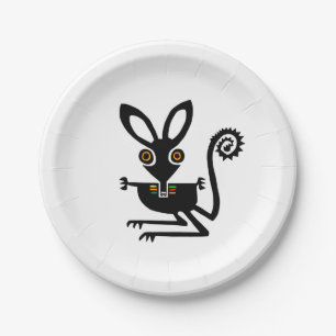 Endangered animal - Cute Aussie BILBY - Party Paper Plate