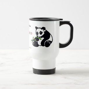 Endangered animal -  PANDA  - Nature - Wildlife - Travel Mug